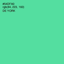 #54DFA0 - De York Color Image